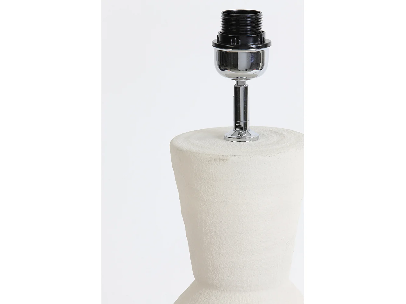 Pied de lampe AYLA - Ø18,5x51cm - Blanc