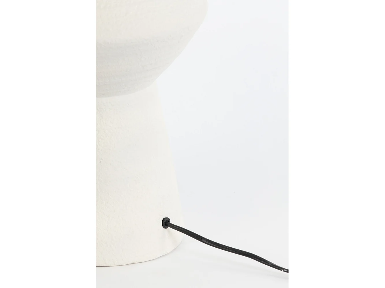Pied de lampe AYLA - Ø18,5x51cm - Blanc