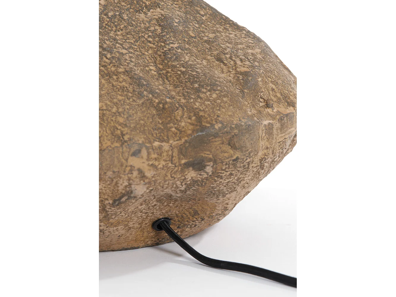 Pied de lampe MARZOKA - 29x28,5x29cm - Marron