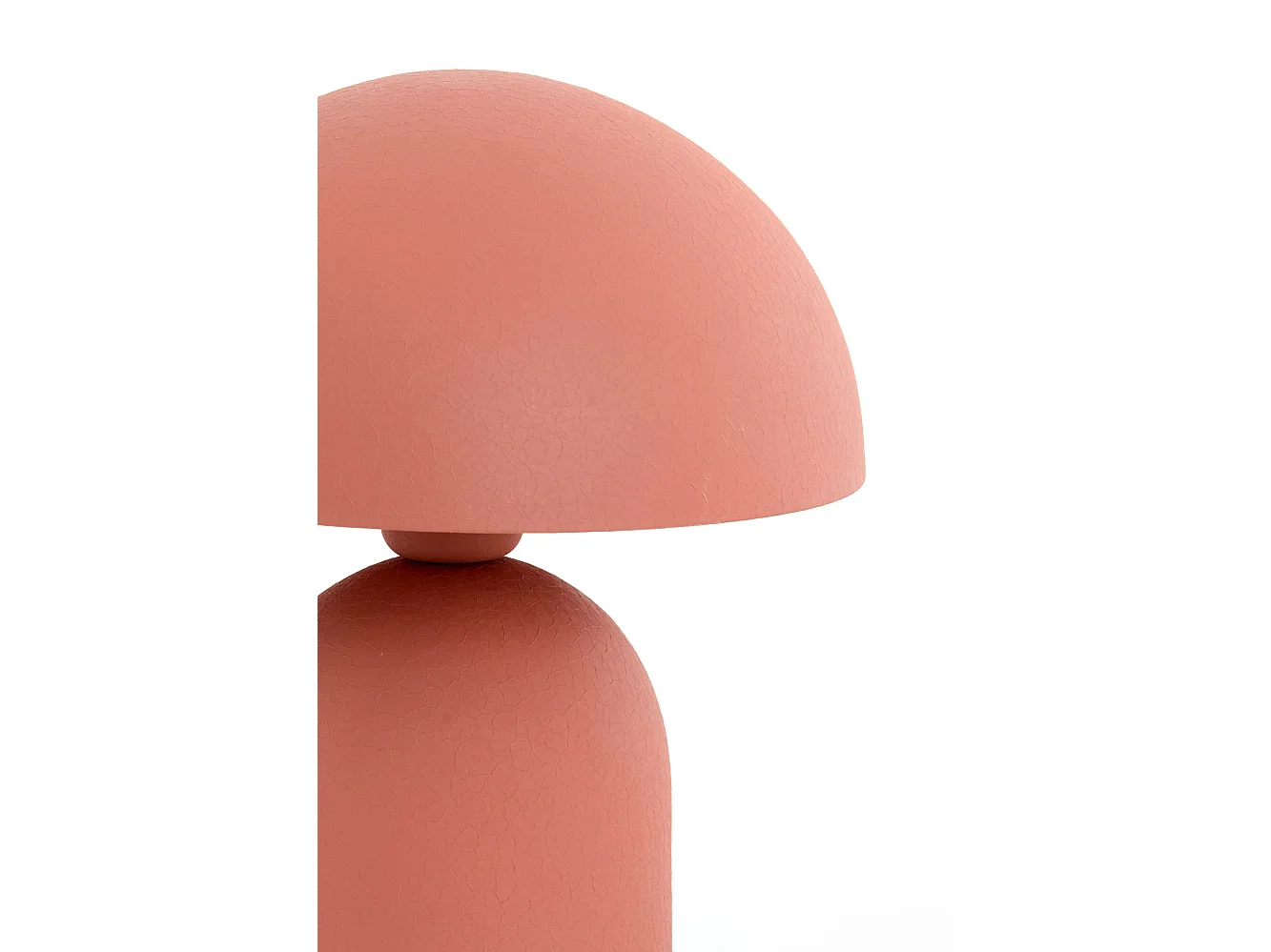 Lampe de table TOLIMA - Ø23x35cm - Rouge