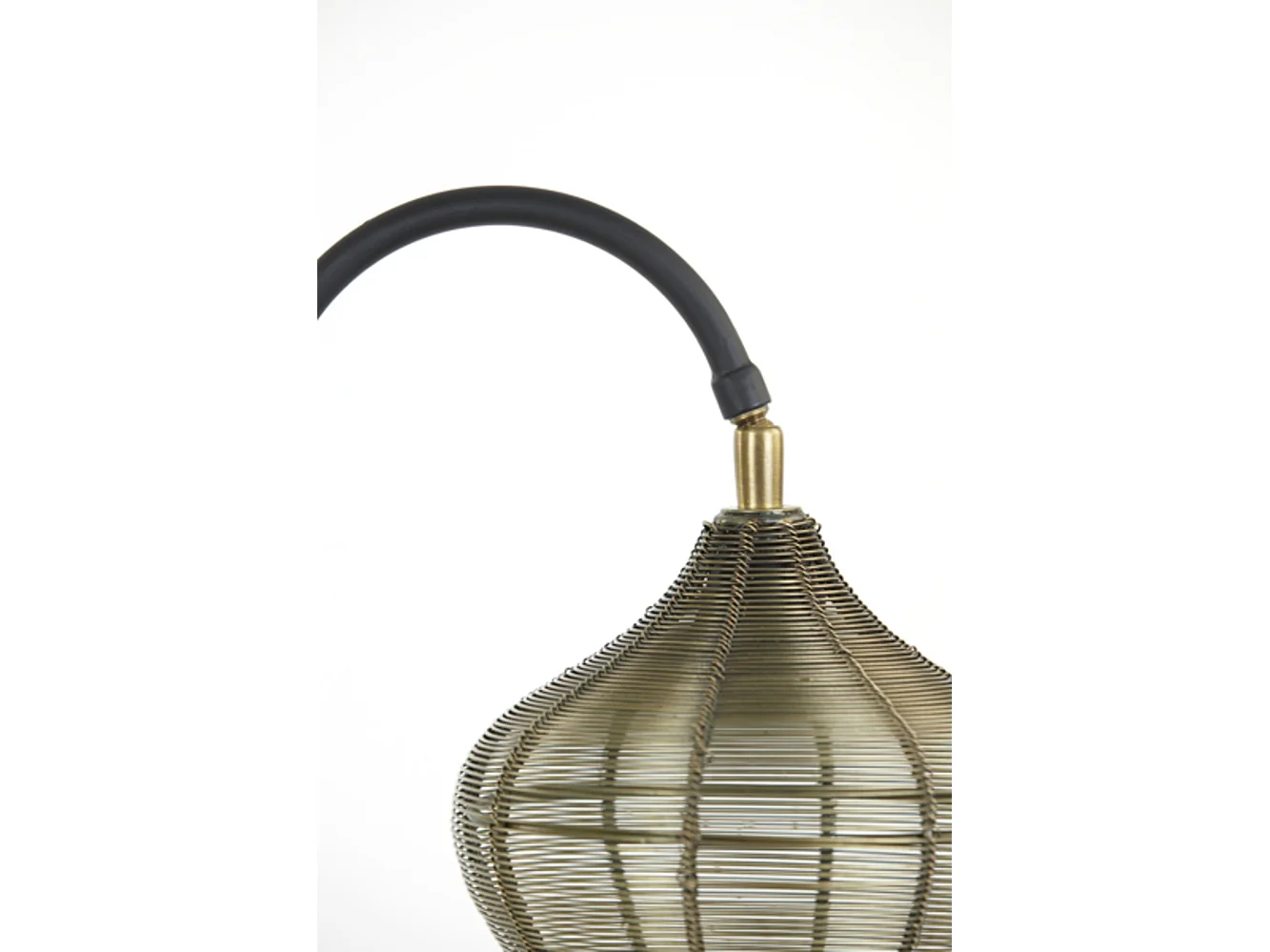 Tafellamp ALVARO - 27x20x61cm - Brons