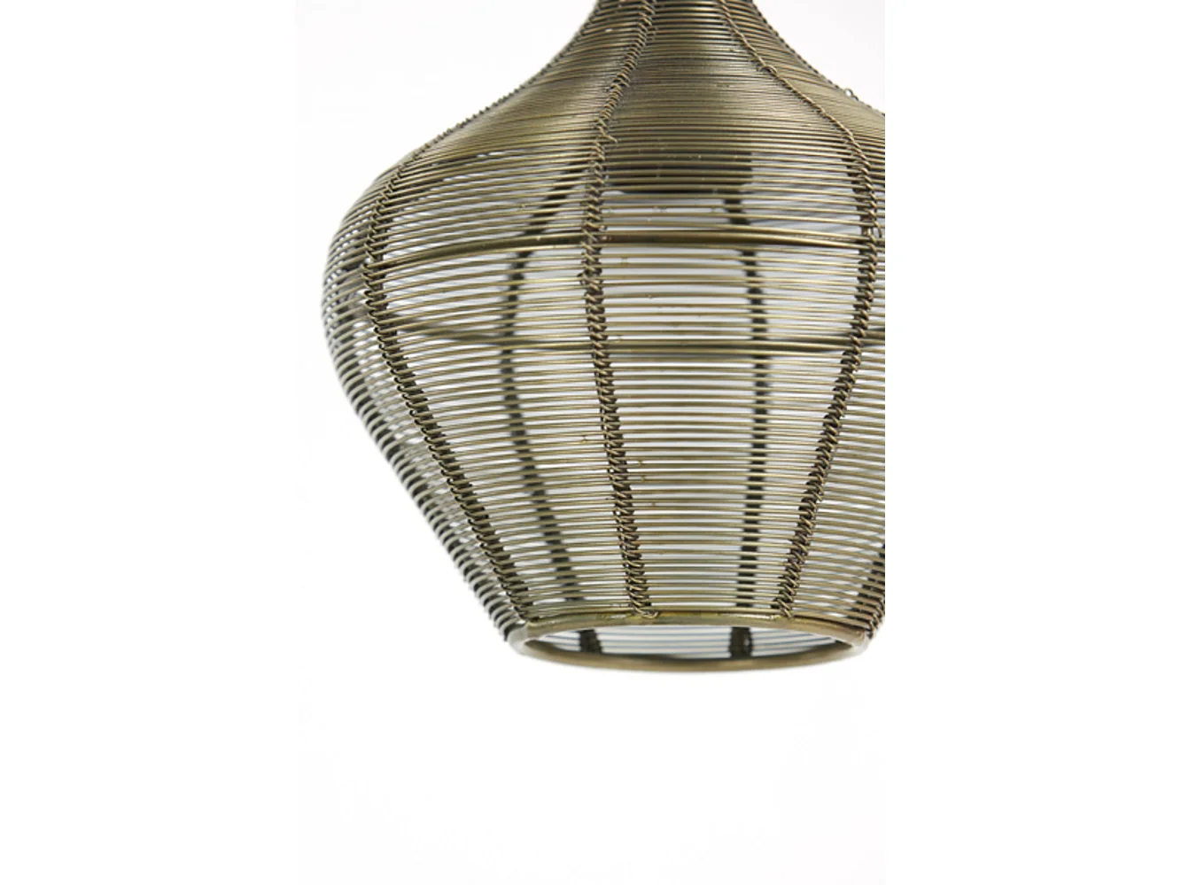 Tafellamp ALVARO - 27x20x61cm - Brons