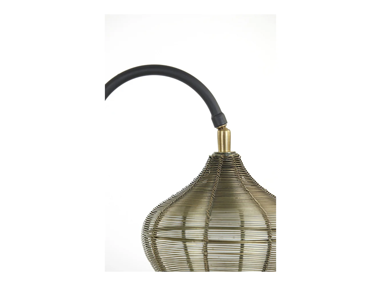 Lampe de table ALVARO - 27x20x61cm - Bronze