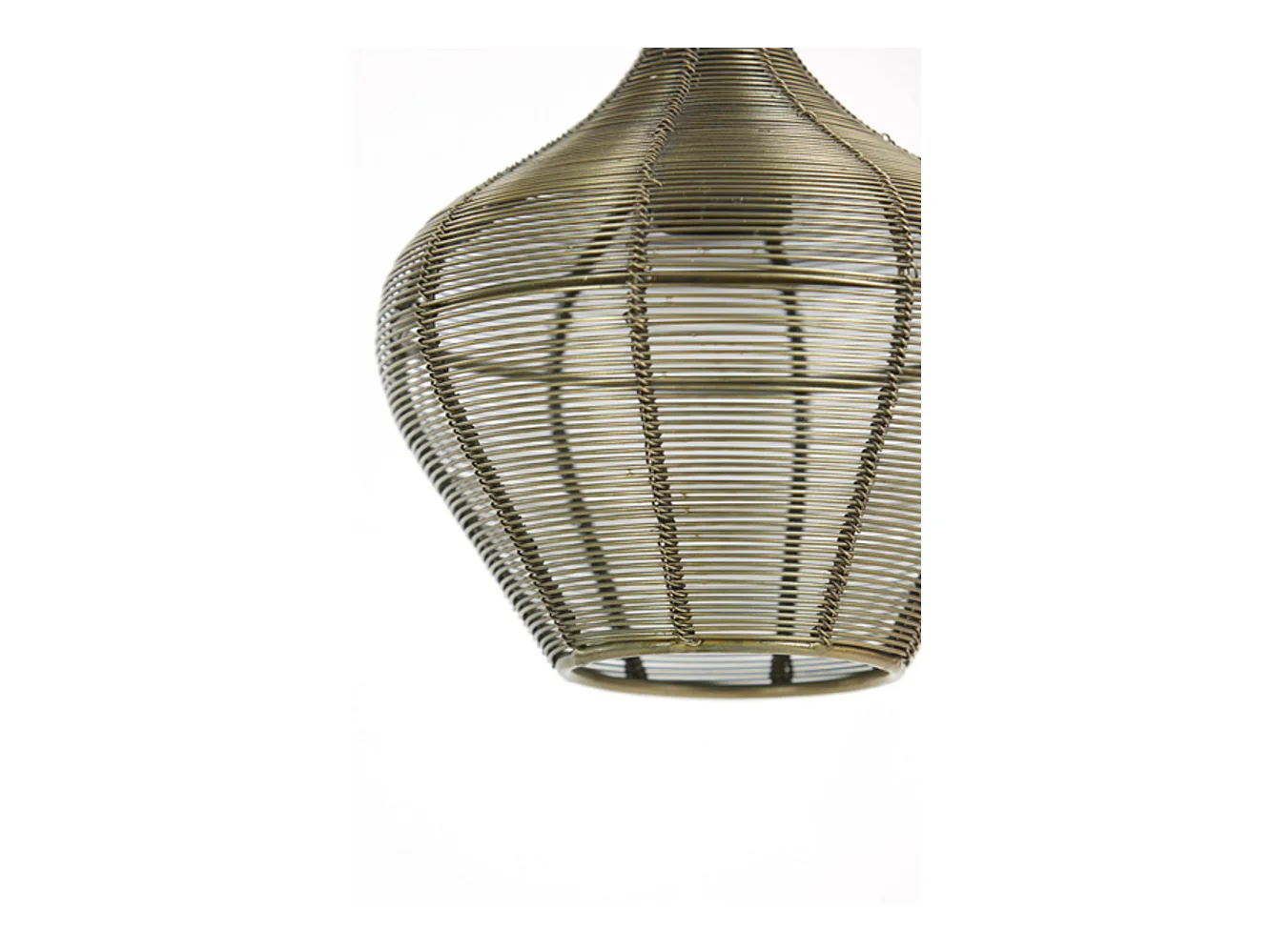 Lampe de table ALVARO - 27x20x61cm - Bronze