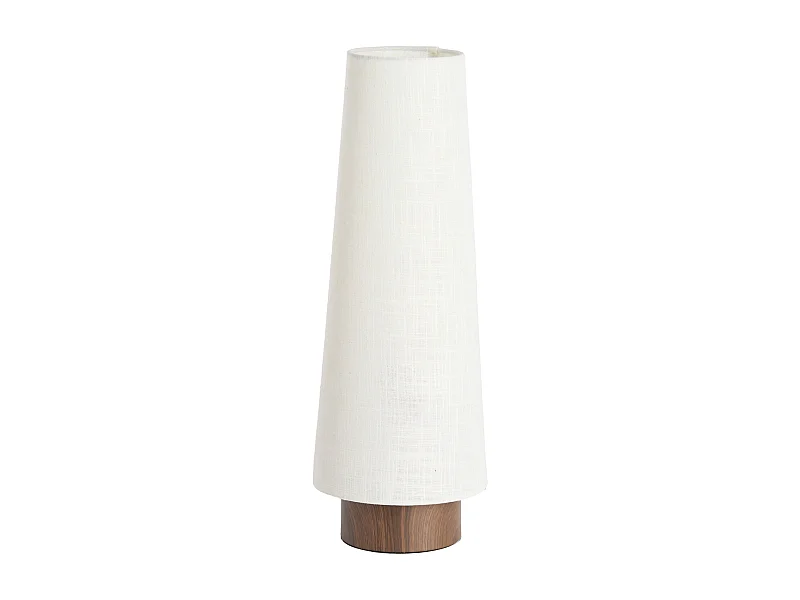 Lampe de table HOWIE - Ø19x52,5cm - Blanc