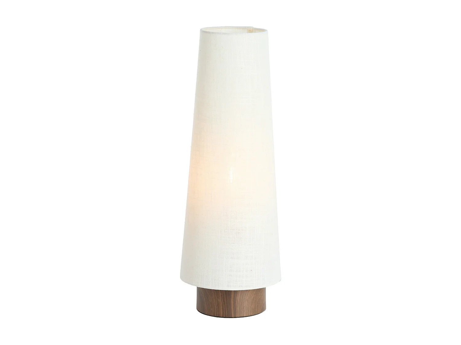 Lampe de table HOWIE - Ø19x52,5cm - Blanc