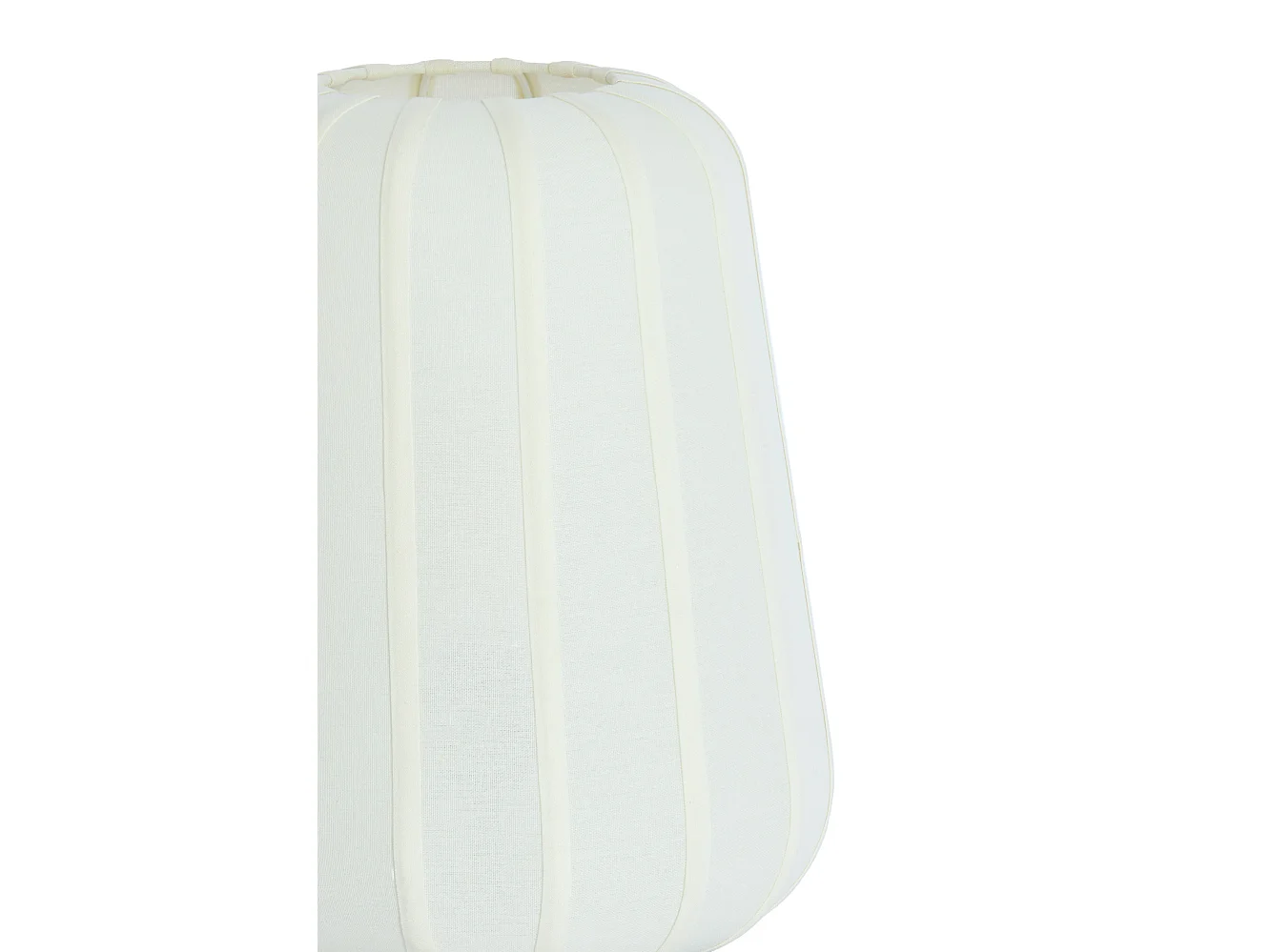 Lampe de table BIBURY - Ø30x41,5cm - Blanc