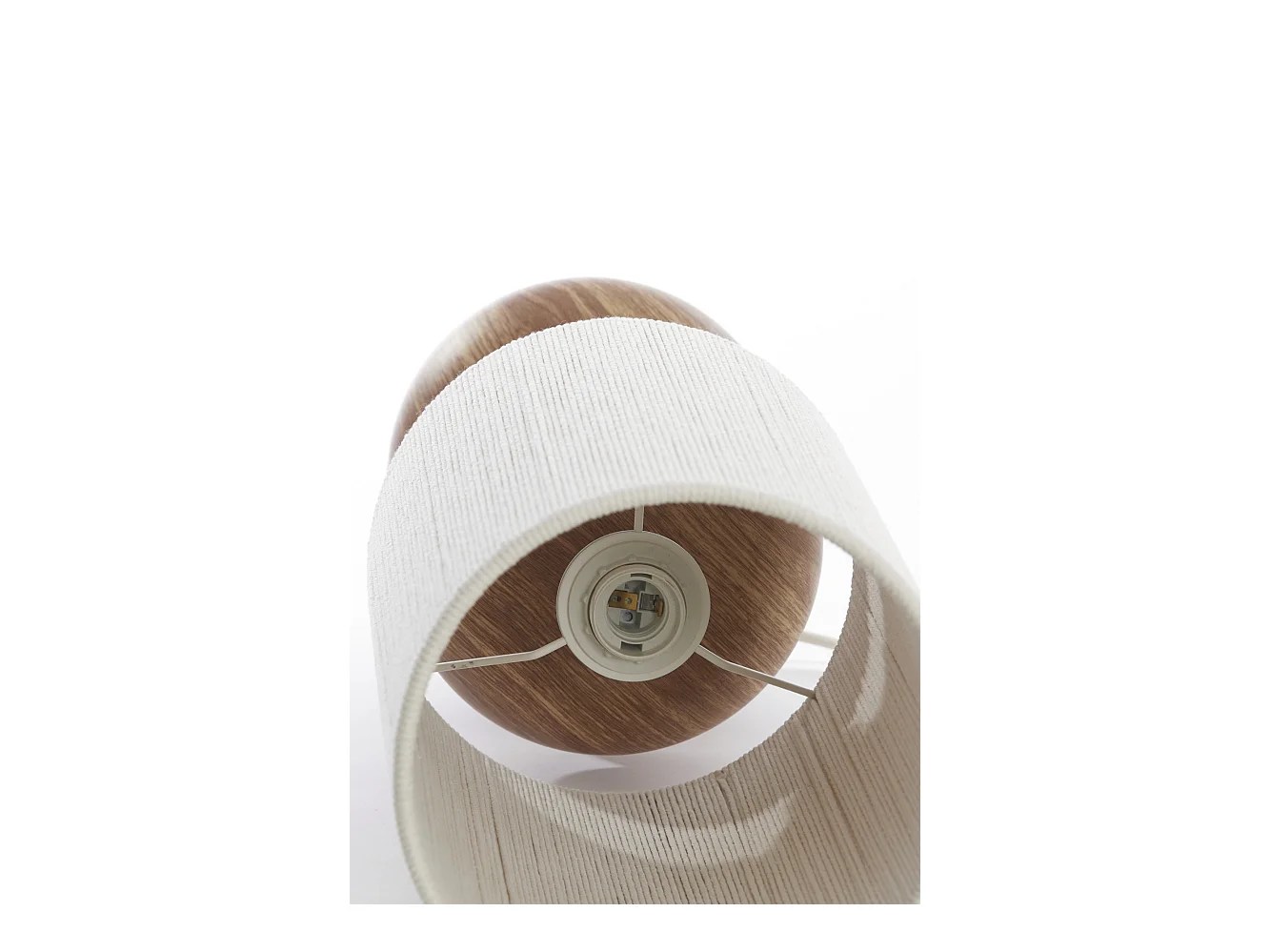 Lampe de table DANIALO - Ø22x67,5cm - Marron