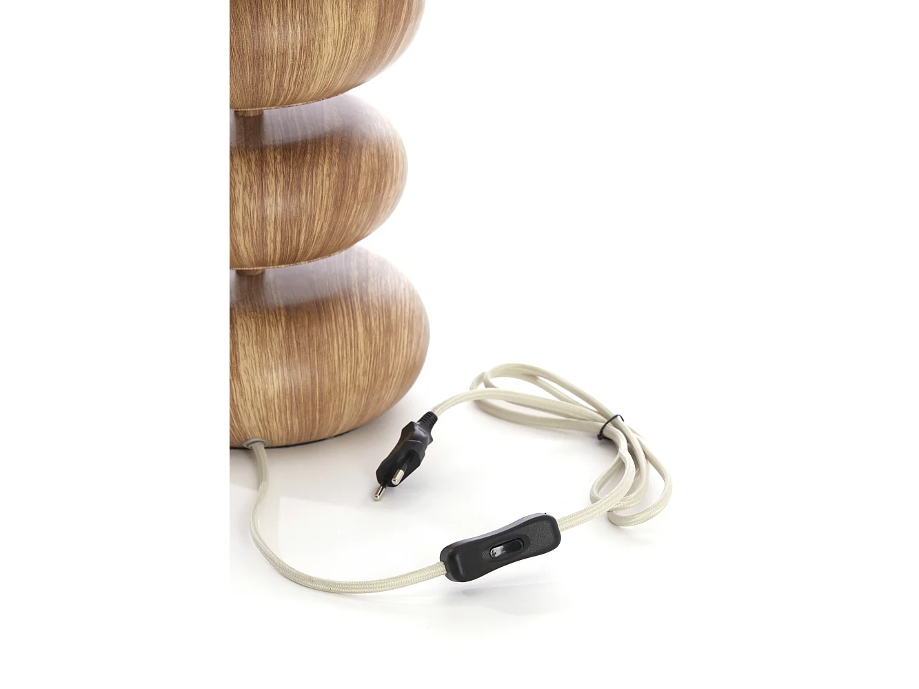 Lampe de table DANIALO - Ø22x67,5cm - Marron