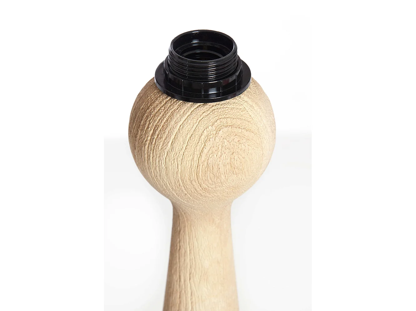 Base de lámpara FESTINA - Ø9x40cm - Marrón