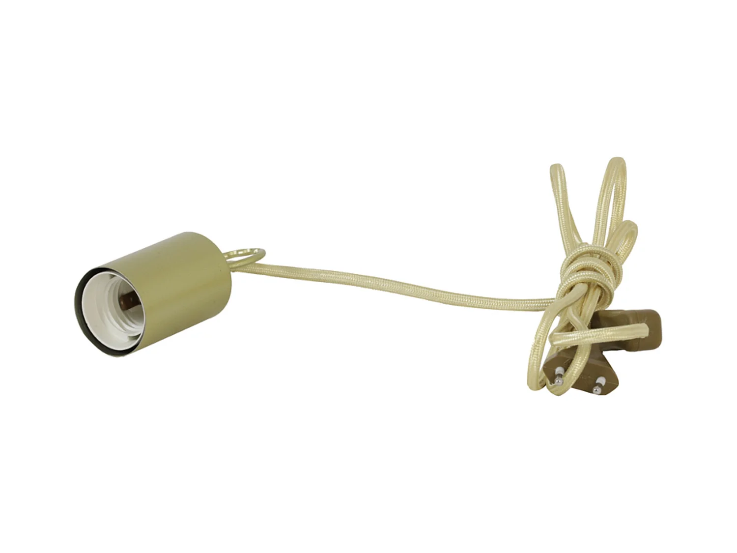 Lampe de table MONKEY - Ø4,5x6,5cm - Doré