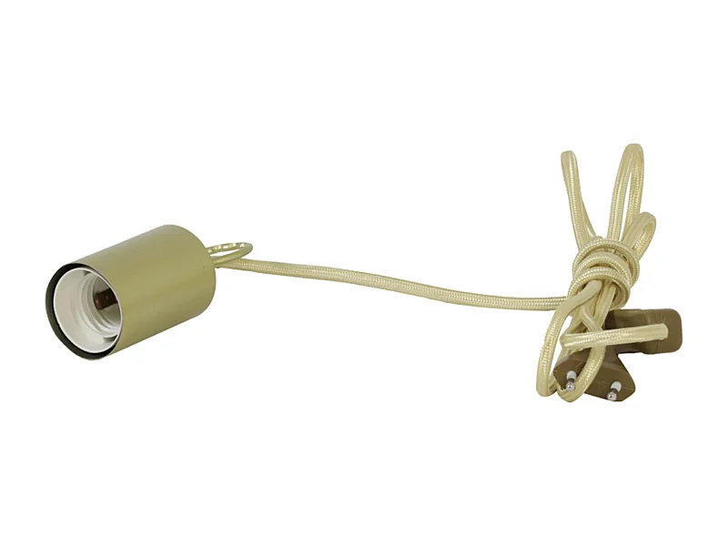 Lampe de table MONKEY - Ø4,5x6,5cm - Doré