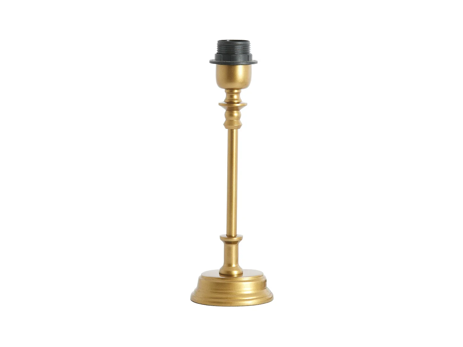 Pied de lampe MANOJ - 10x8x25cm - Bronze