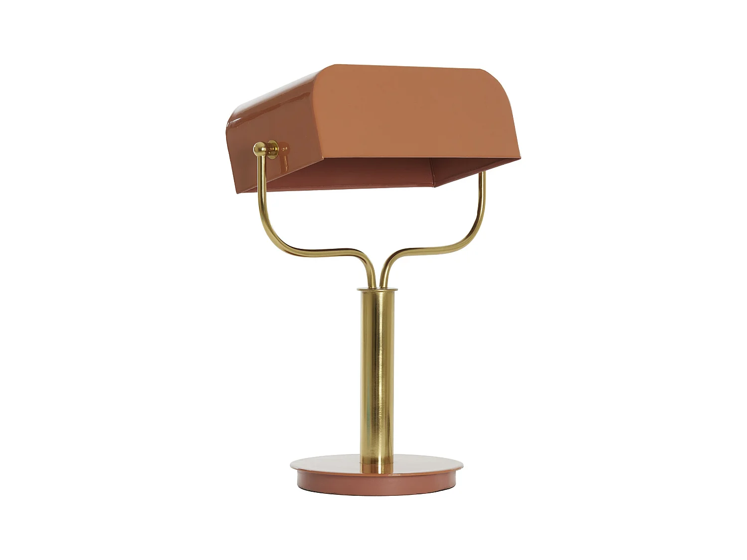 Lampe de table AYER - 37x14x43cm - Orange