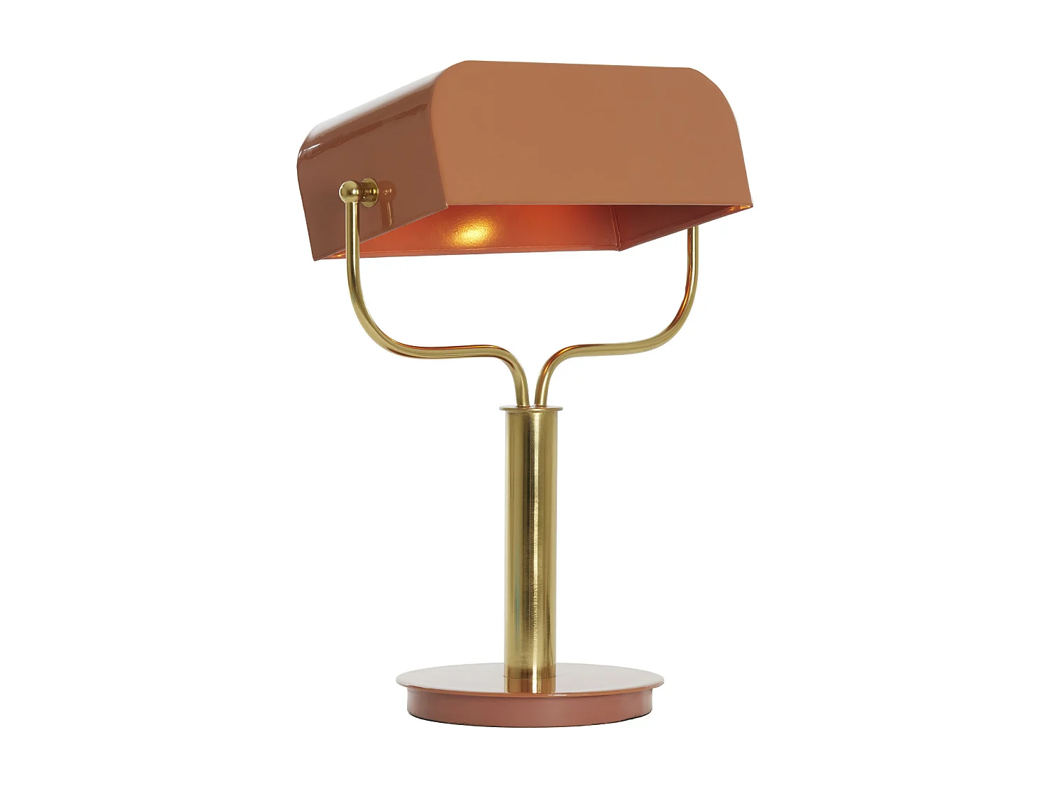 Lampe de table AYER - 37x14x43cm - Orange