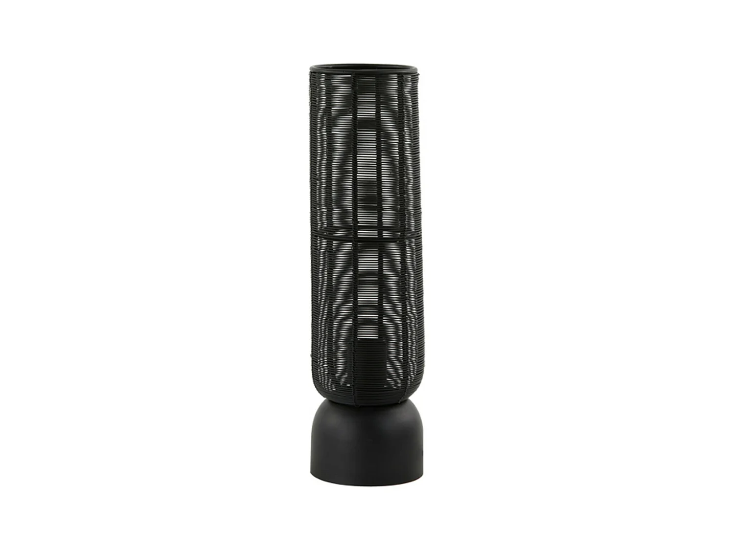 Lampe de table LEZUZA - Ø11x39,5cm - Noir