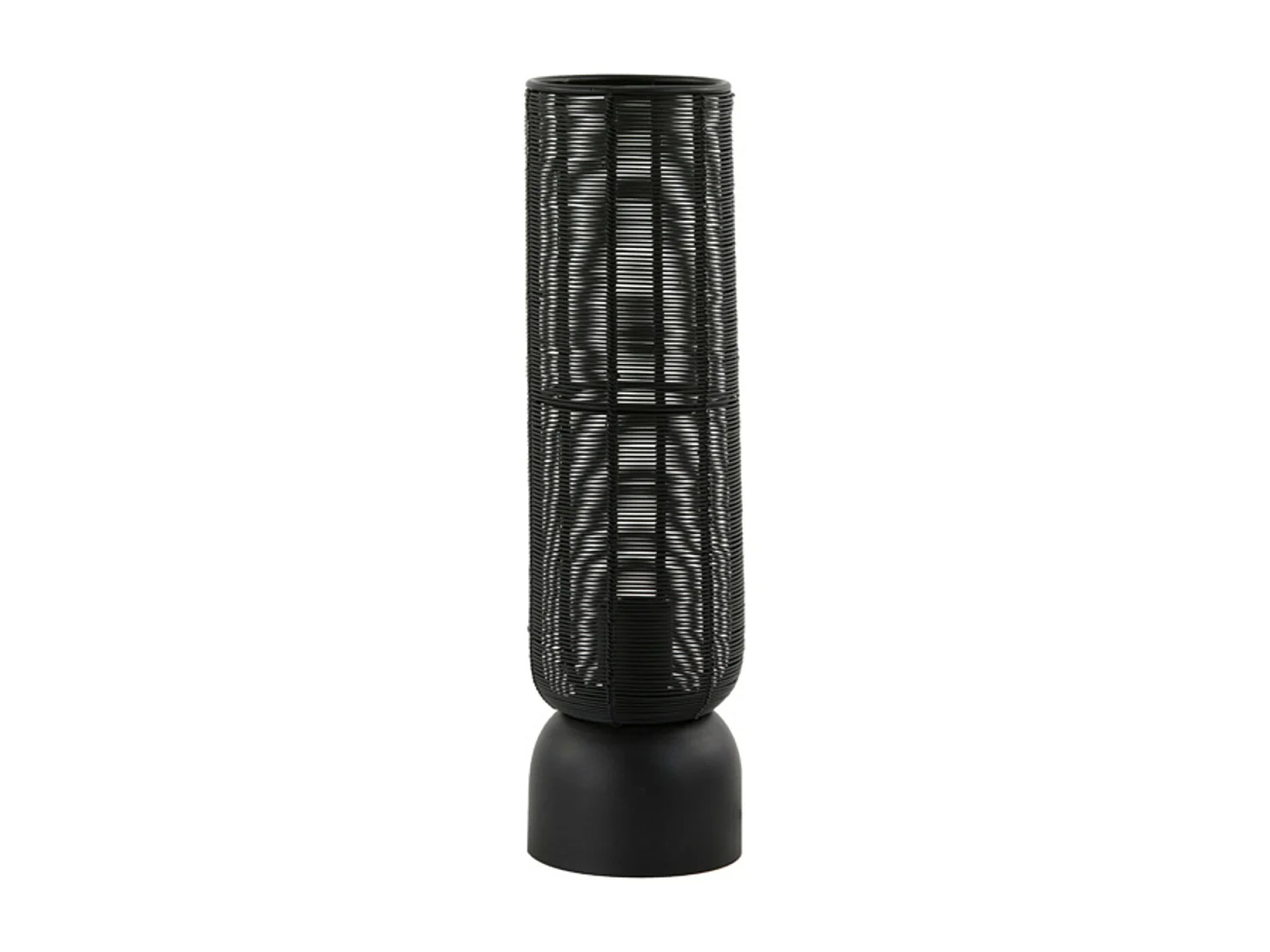 Lampe de table LEZUZA - Ø11x39,5cm - Noir