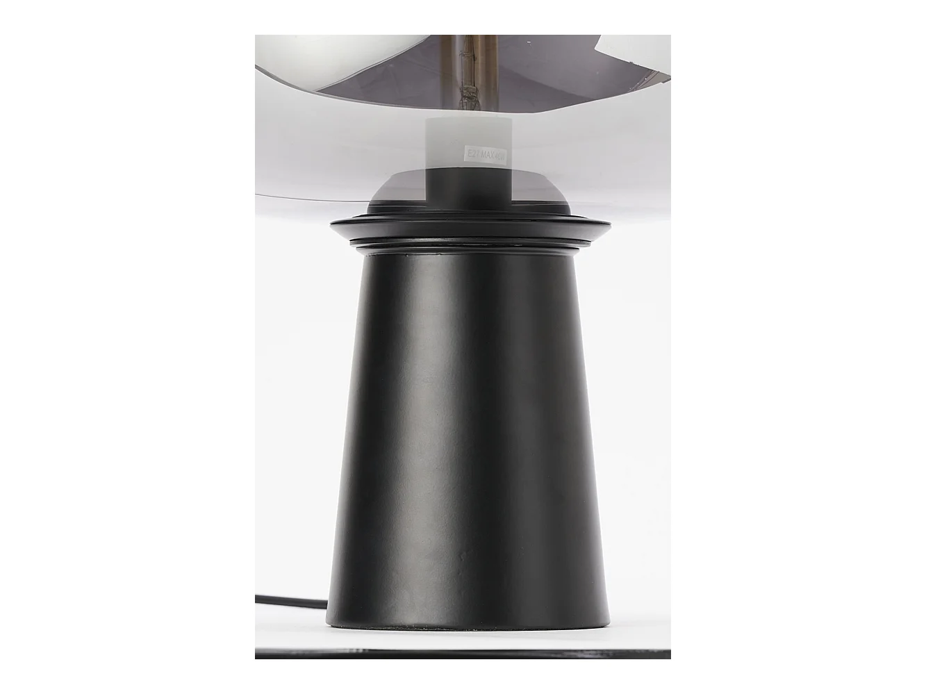 Lampe de table MAYSONY - Ø40x59cm - Gris