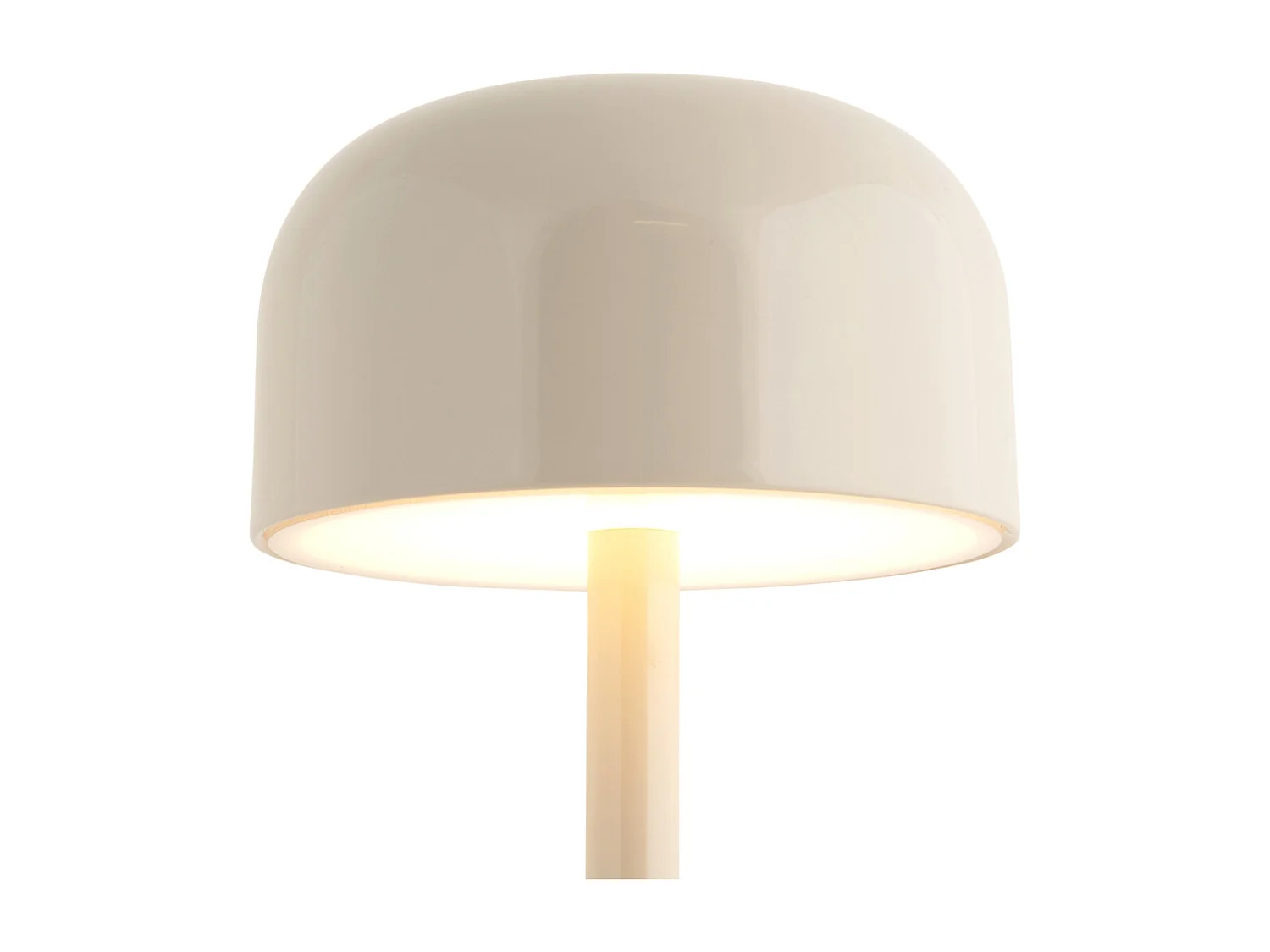 Lampe de table LED James - Gris chaud