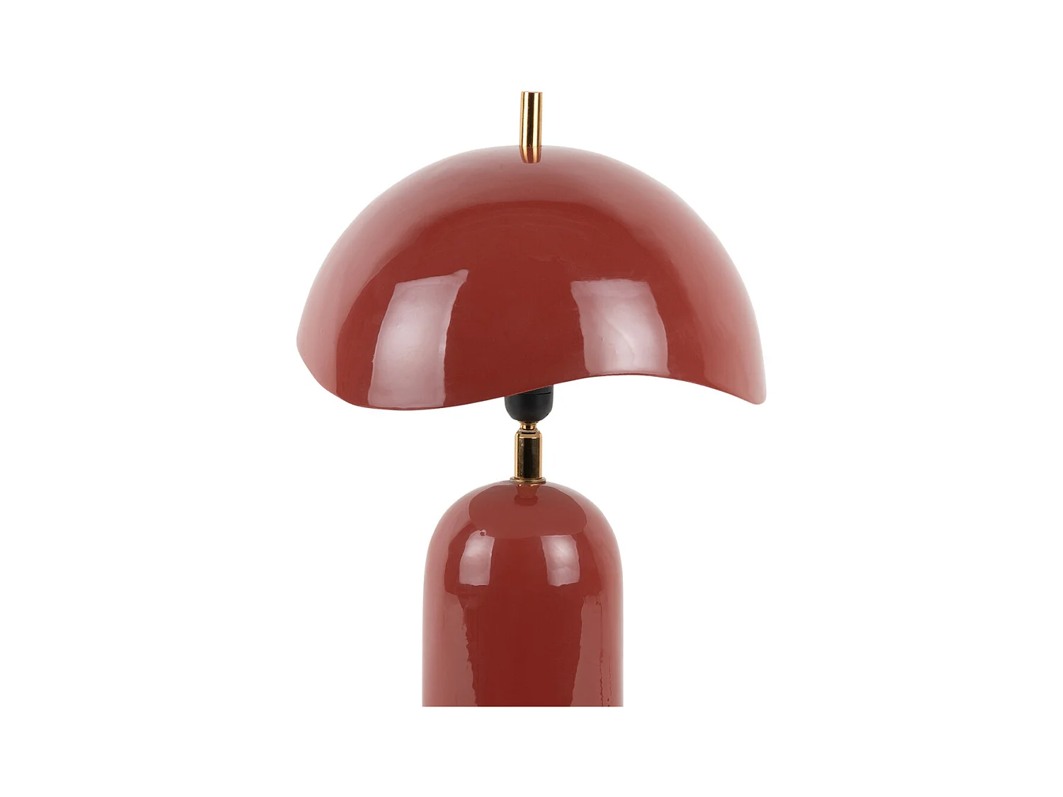 Lampe de table Querido - Ocre rouge