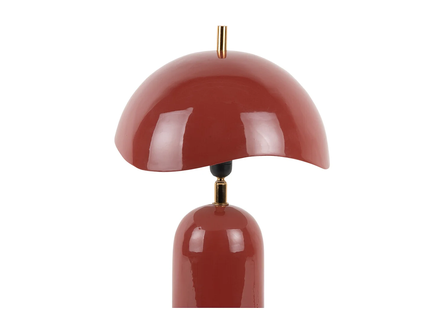 Lampe de table Querido - Ocre rouge