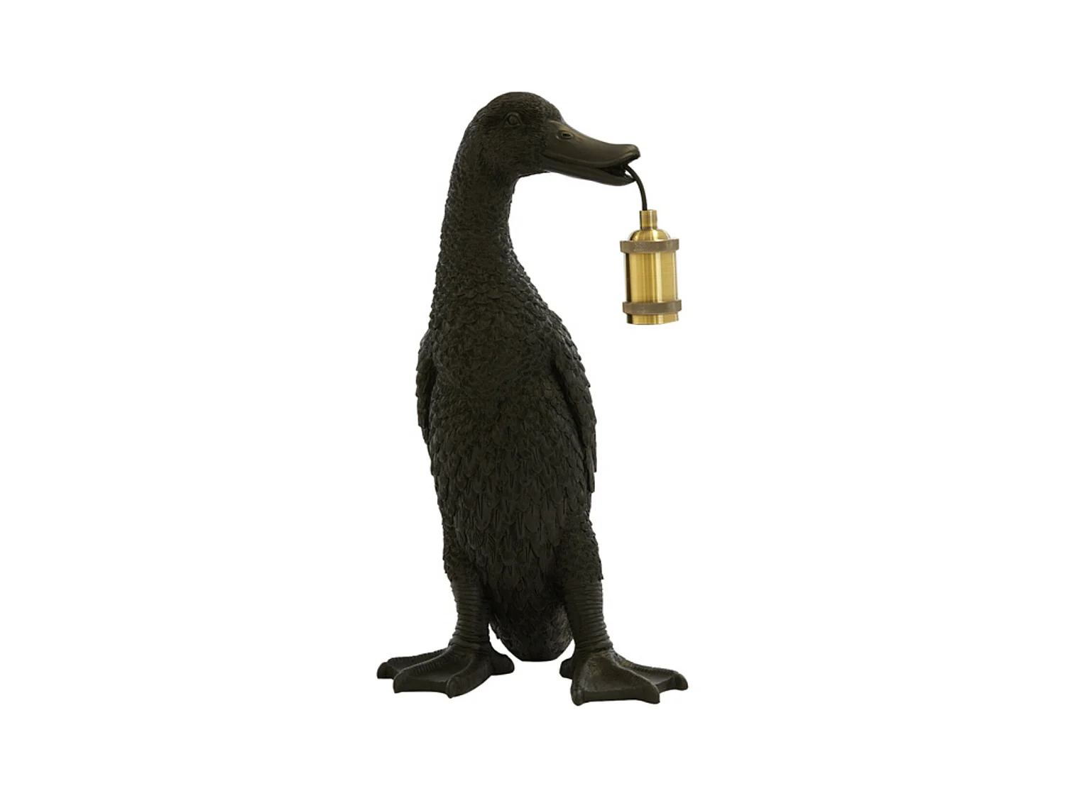 Lampe de table DUCK - 23,5x23x48,5cm - Noir