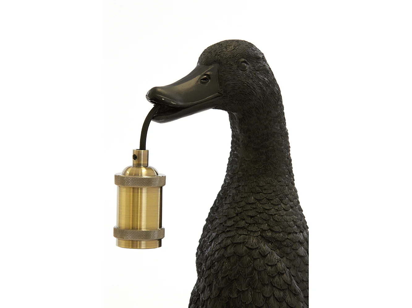 Lampe de table DUCK - 23,5x23x48,5cm - Noir
