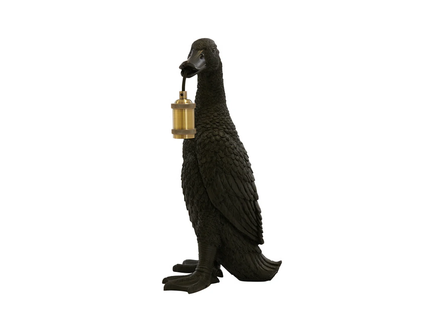 Lampe de table DUCK - 23,5x23x48,5cm - Noir