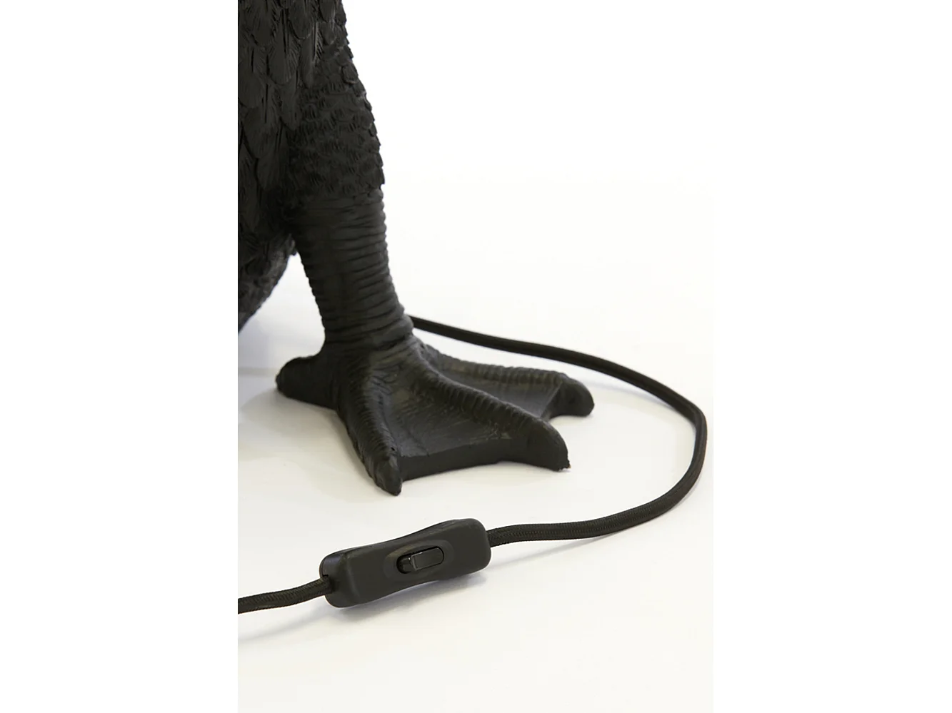 Tafellamp DUCK  - 23.5x23x48.5cm - Zwart