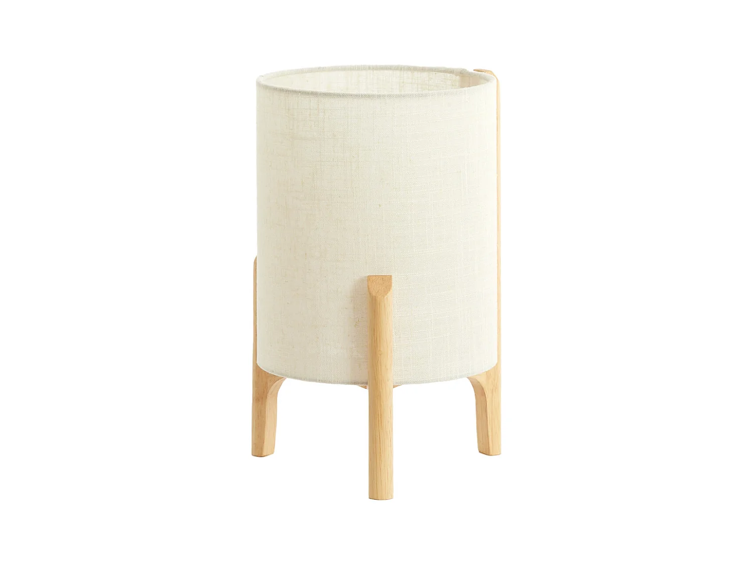 Lampe de table LITTO - Ø22x33cm - Marron