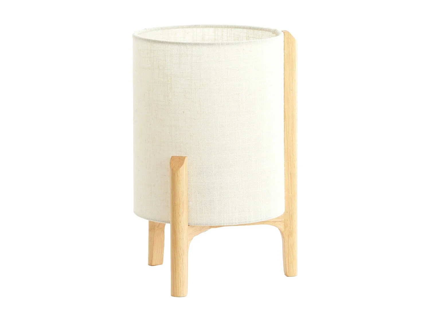 Lampe de table LITTO - Ø22x33cm - Marron