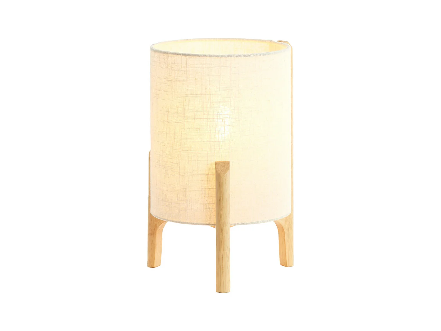 Tafellamp LITTO - Ø22x33cm - Bruin