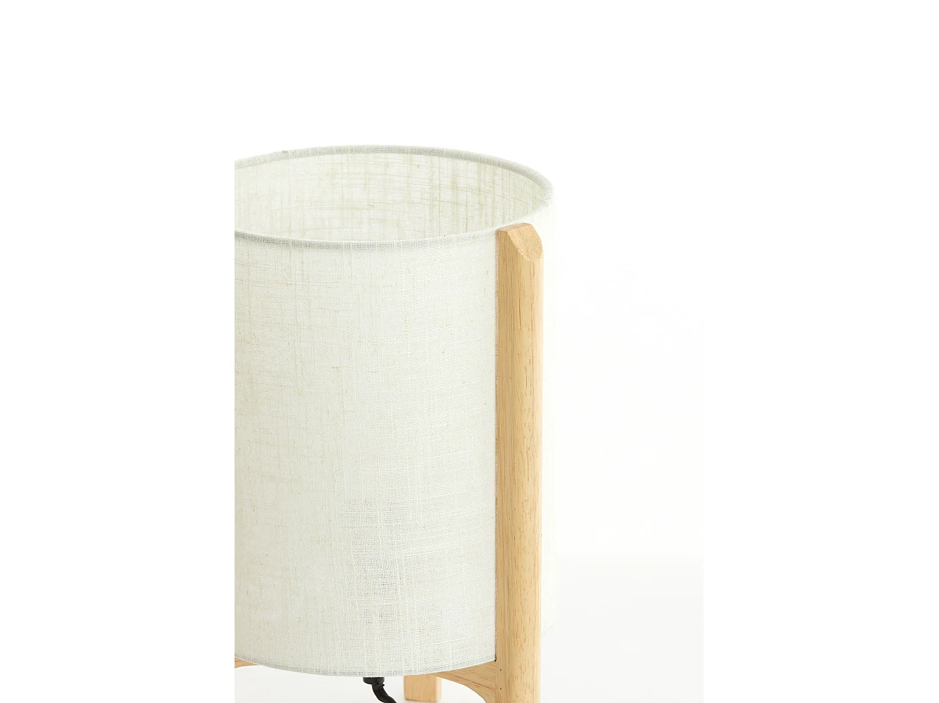 Tafellamp LITTO - Ø22x33cm - Bruin