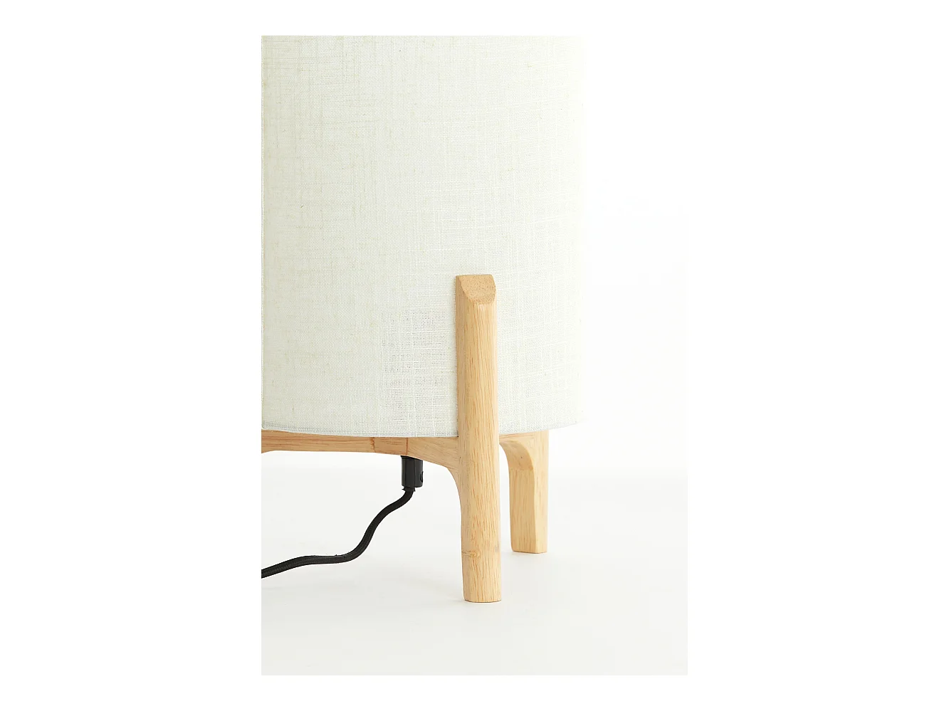 Tafellamp LITTO - Ø22x33cm - Bruin