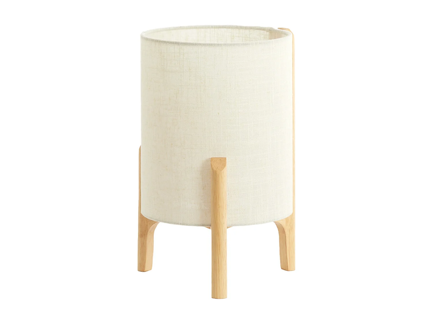 Lampe de table LITTO - Ø22x33cm - Marron