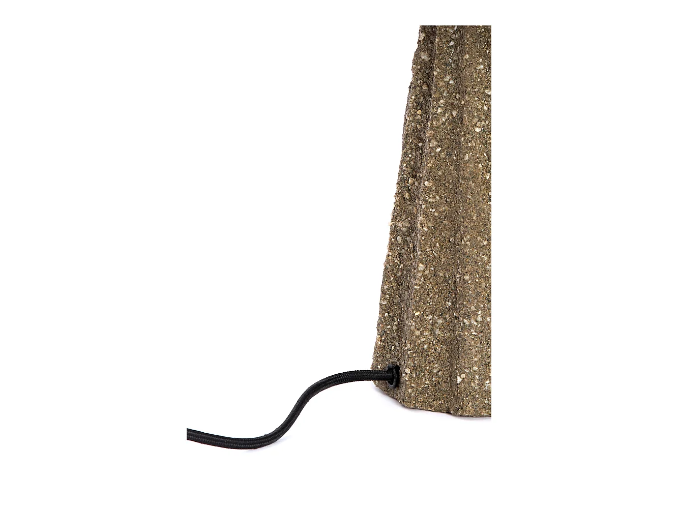 Lámpara de mesa CHRISTIO - Ø36x48cm - Gris