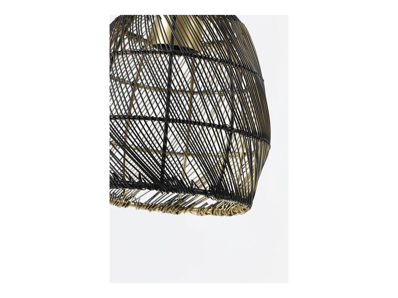Lampe de table MEYA - 23x18x60cm - Noir