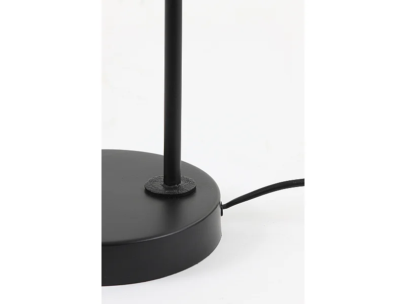 Lampe de table MEYA - 23x18x60cm - Noir