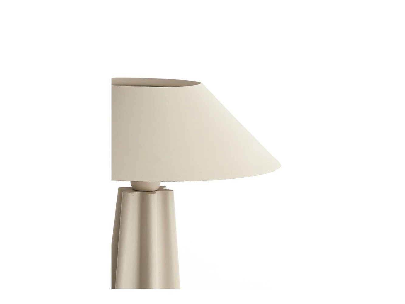 Lampe de table CUKAI - Ø38x49cm - Marron