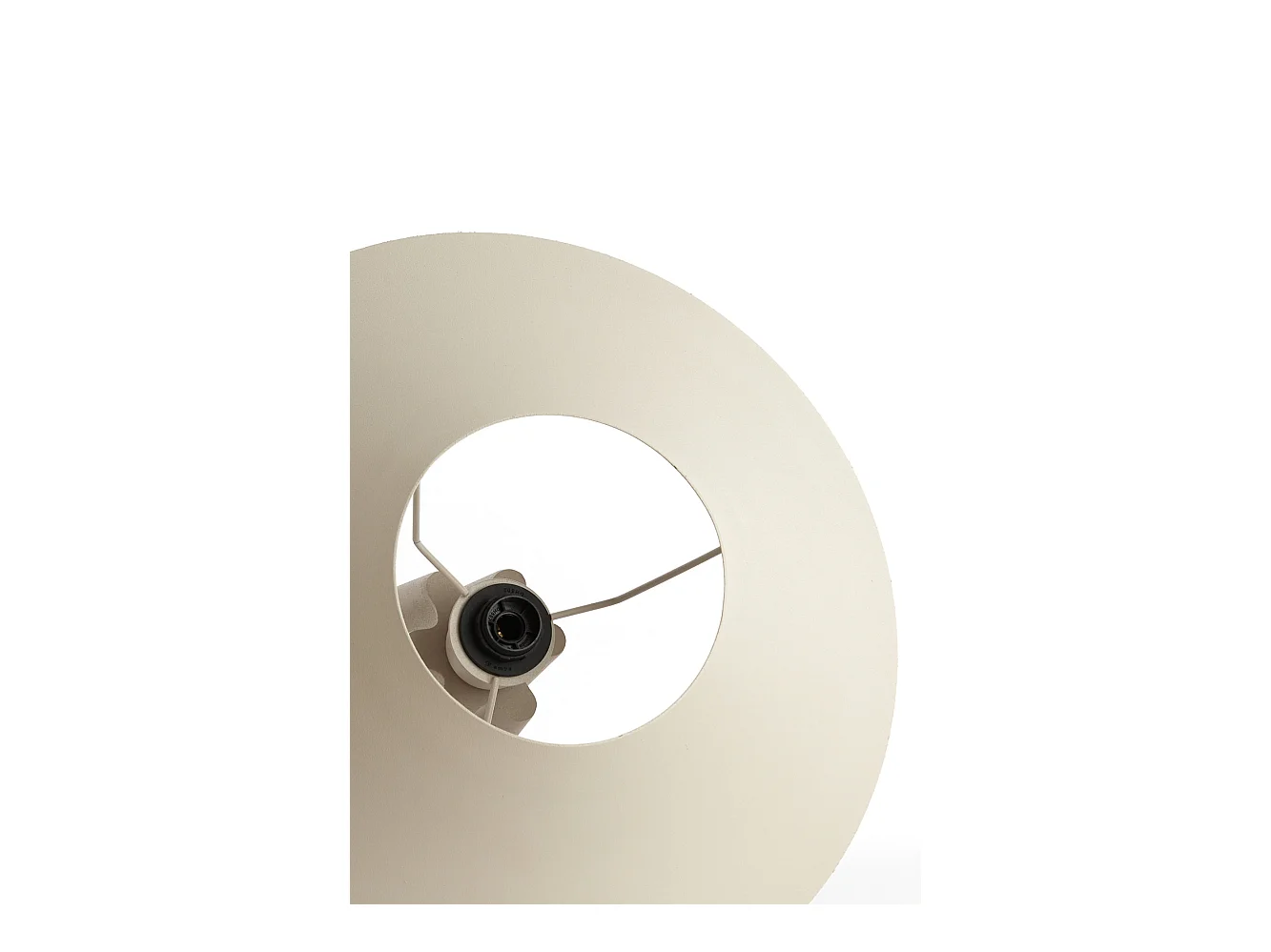 Lampe de table CUKAI - Ø38x49cm - Marron