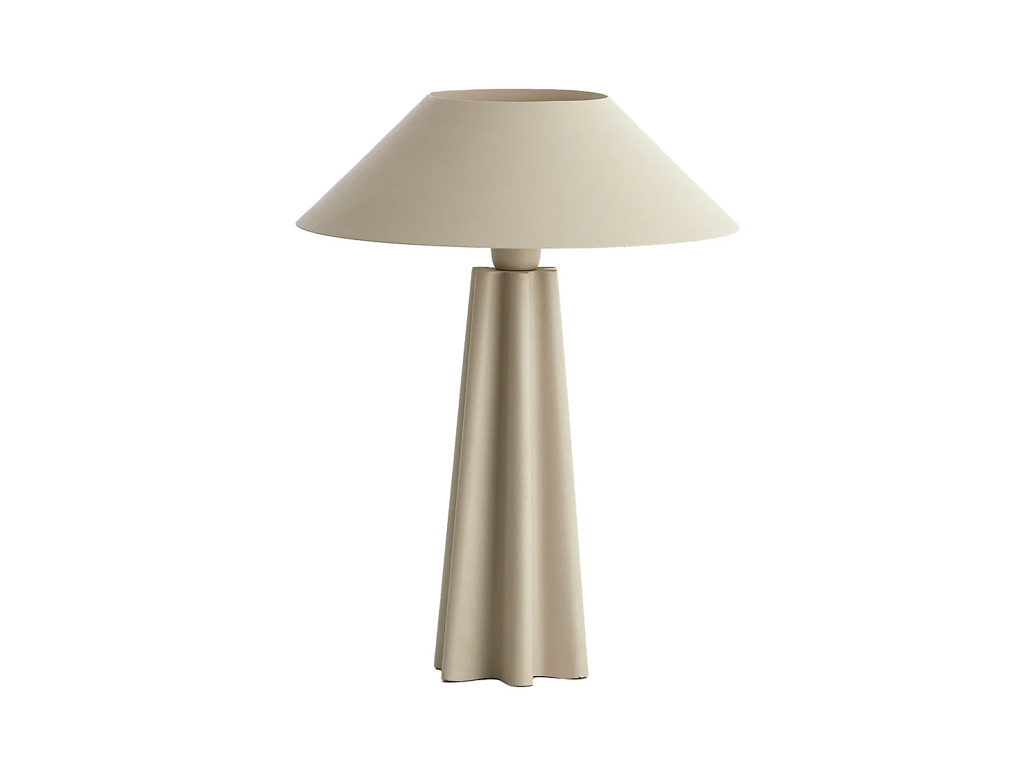 Lampe de table CUKAI - Ø38x49cm - Marron