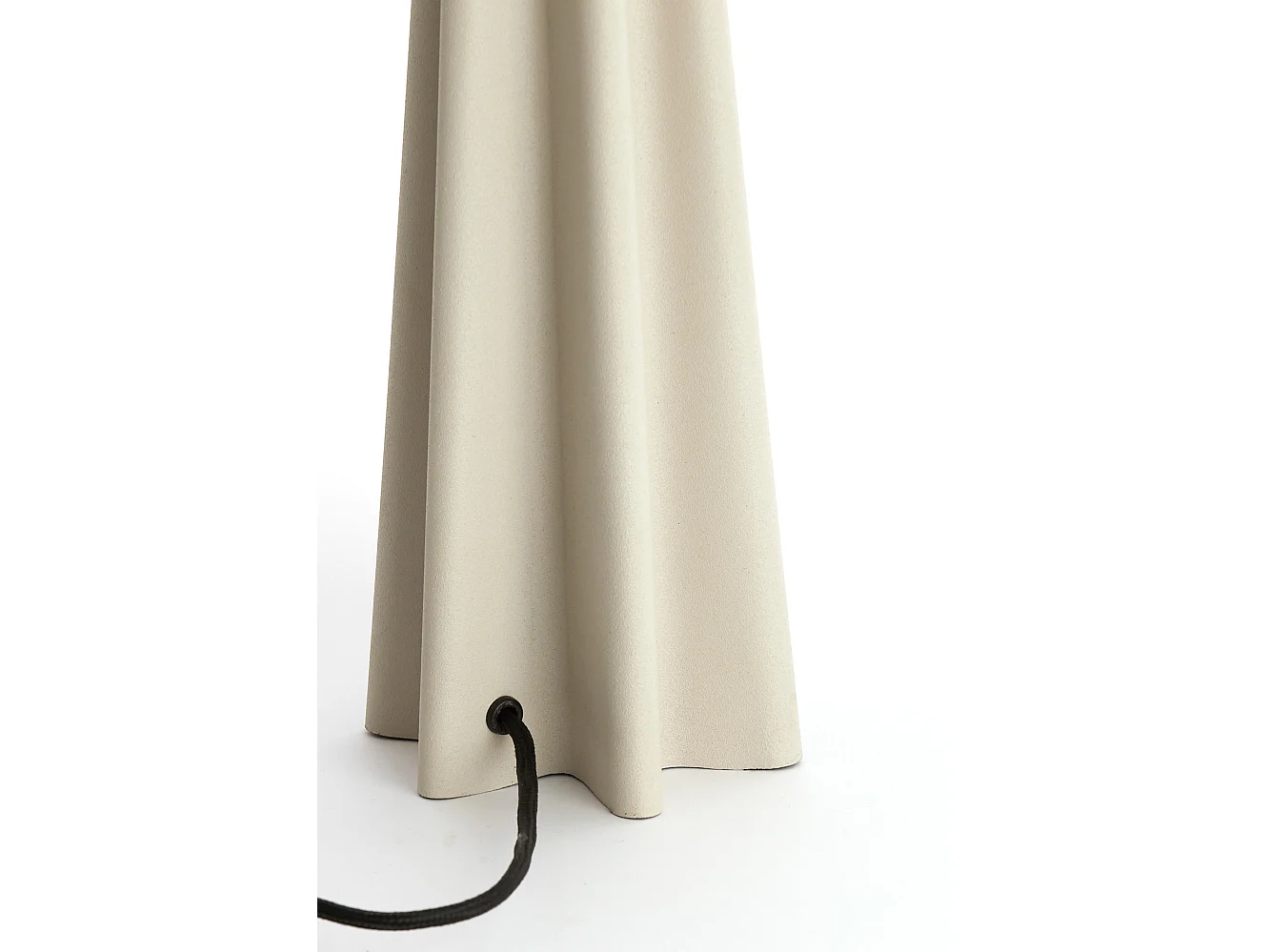 Lámpara de mesa CUKAI - Ø38x49cm - Marrón