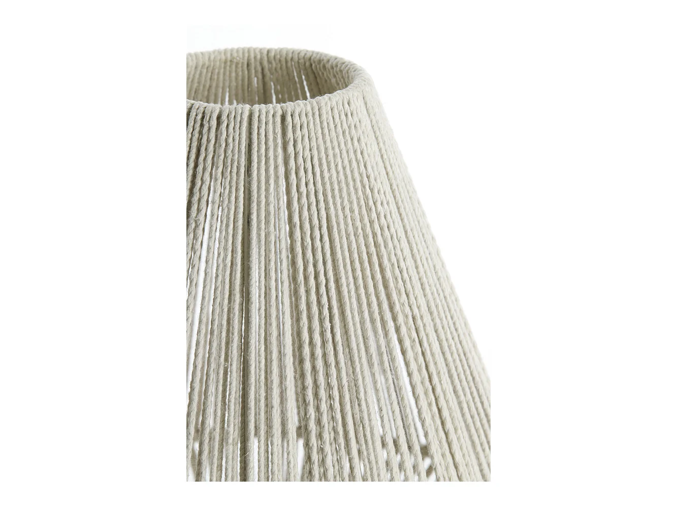 Lampe de table FELIDA - Ø35x40cm - Blanc