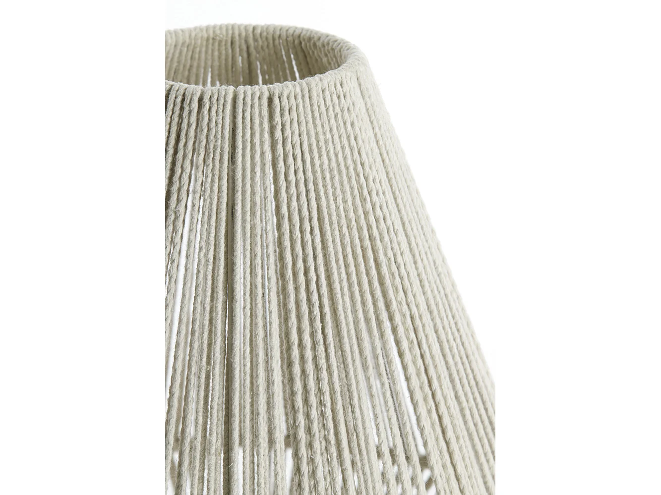 Tischlampe FELIDA - Ø35x40cm - Weiß