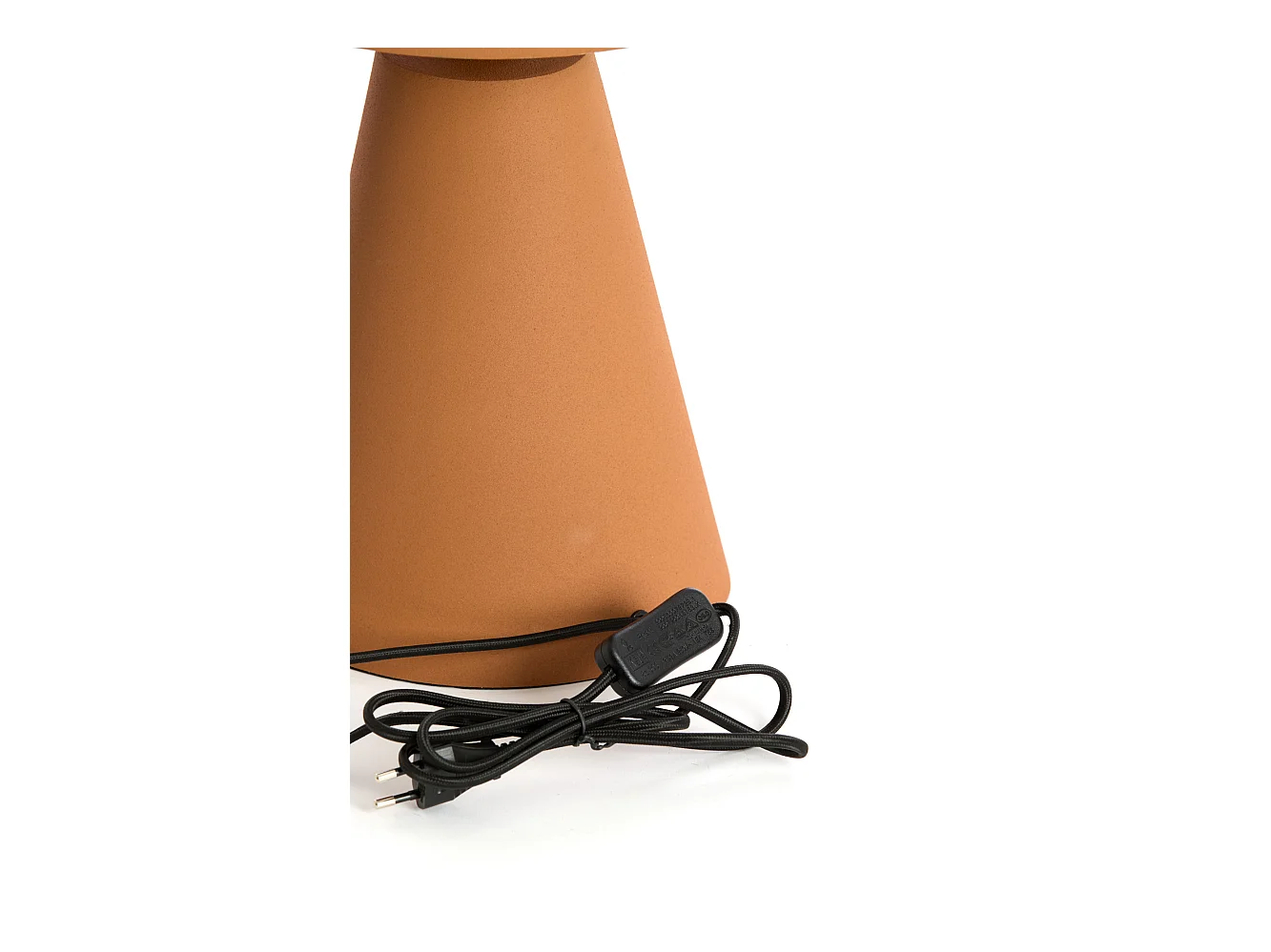 Lampe de table SURRINA - Ø31x49cm - Orange