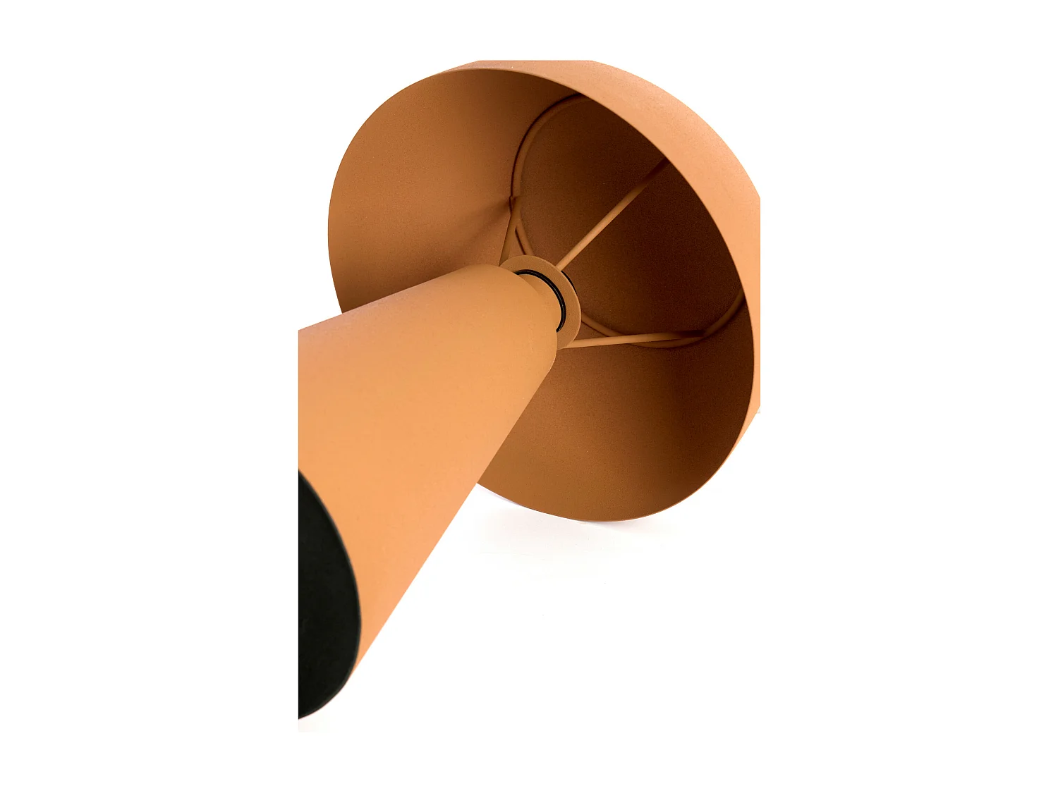 Lampe de table SURRINA - Ø31x49cm - Orange