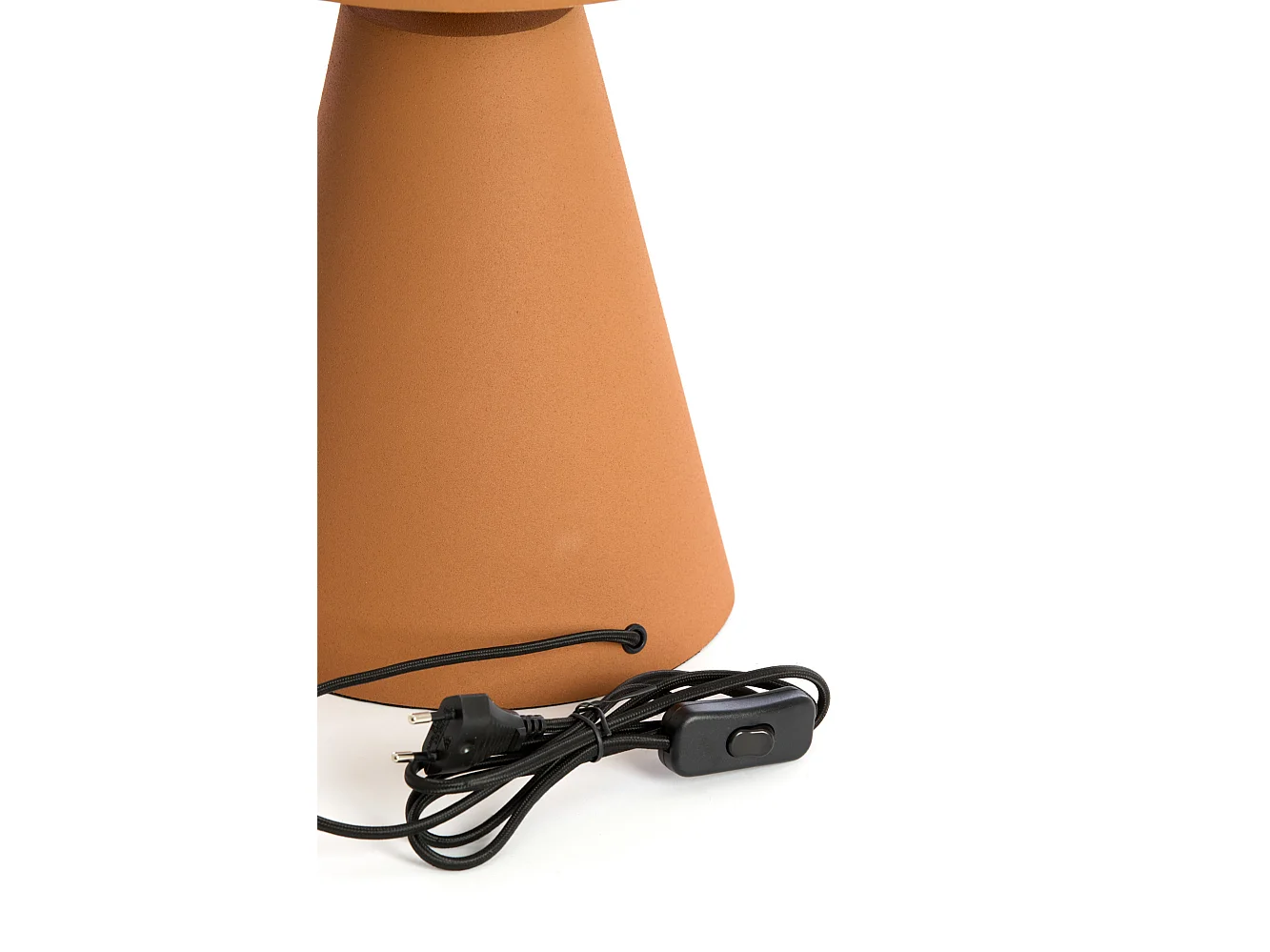 Lampe de table SURRINA - Ø31x49cm - Orange