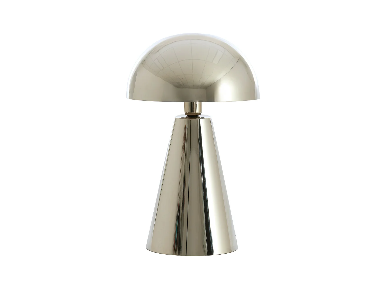 Lampe de table SURRINA - Ø31x49cm - Argent