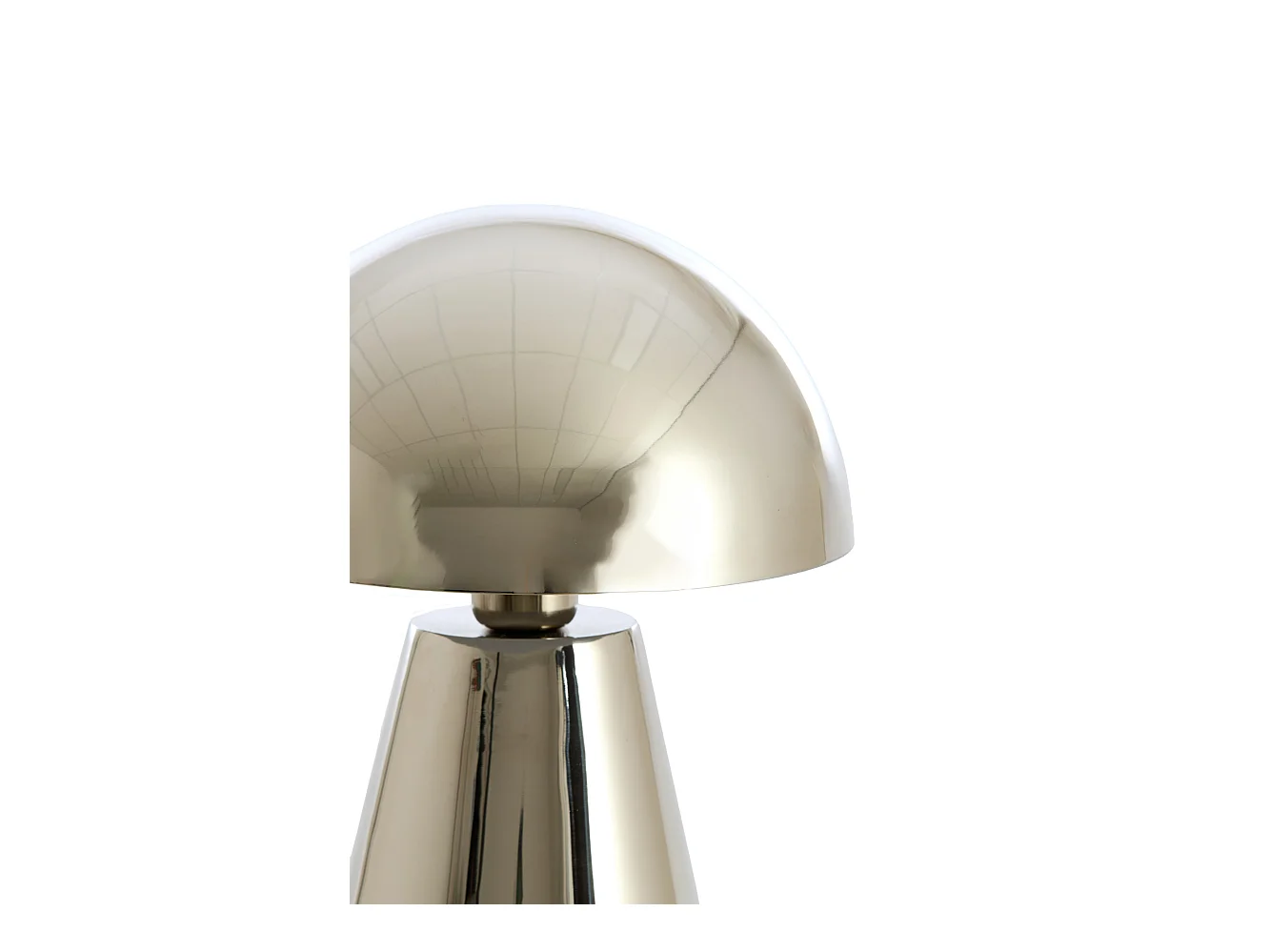 Lampe de table SURRINA - Ø31x49cm - Argent