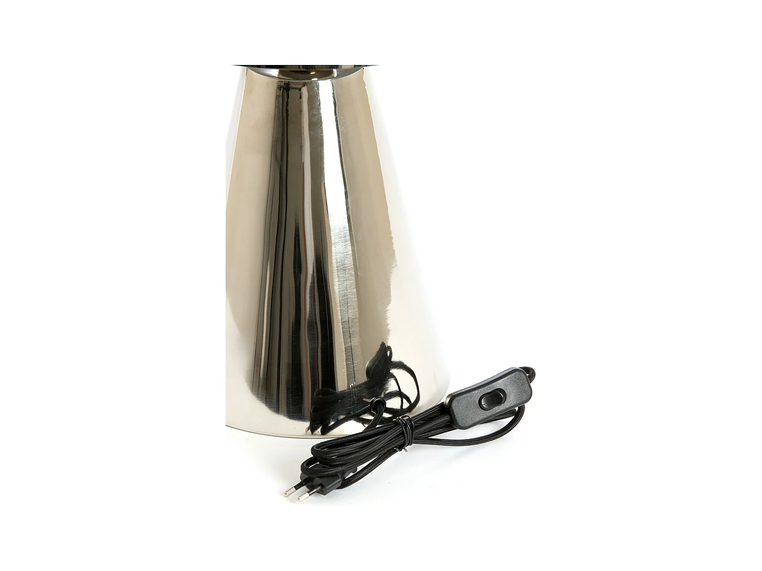 Lampe de table SURRINA - Ø31x49cm - Argent